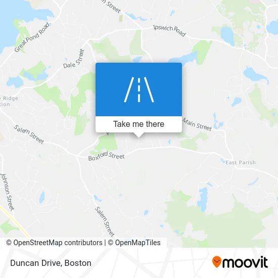 Duncan Drive map