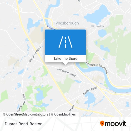 Mapa de Dupras Road