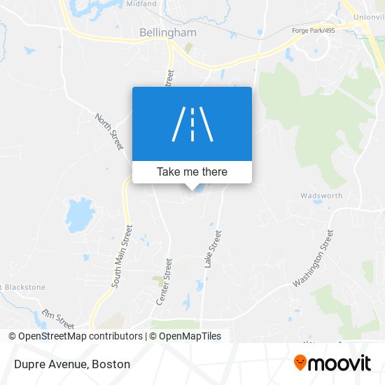 Mapa de Dupre Avenue