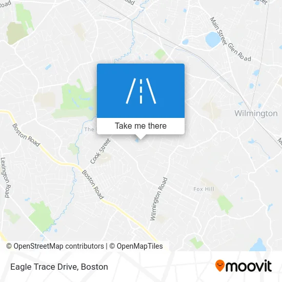 Eagle Trace Drive map