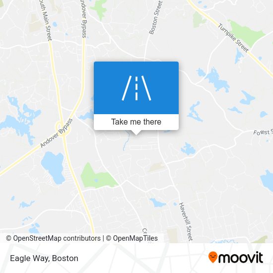 Eagle Way map