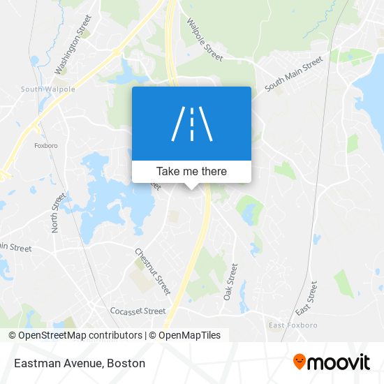 Mapa de Eastman Avenue