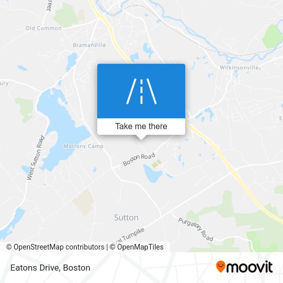 Eatons Drive map