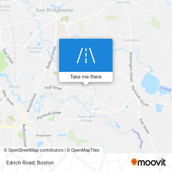 Edrich Road map