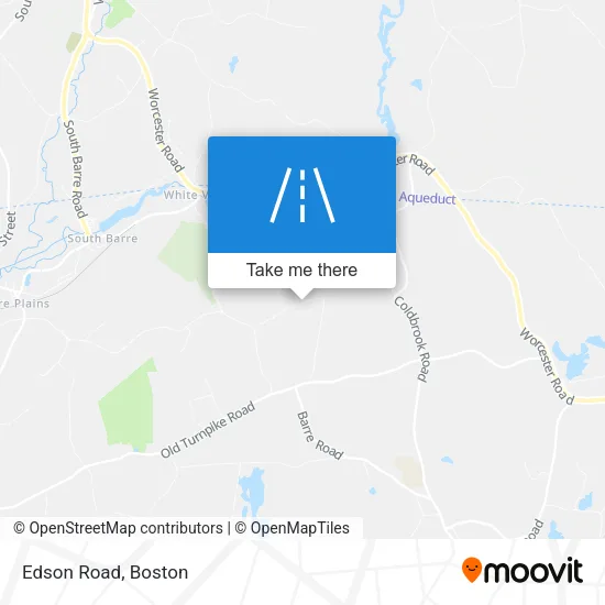 Edson Road map