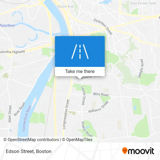 Edson Street map
