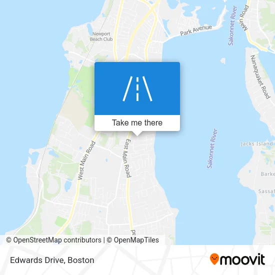 Edwards Drive map