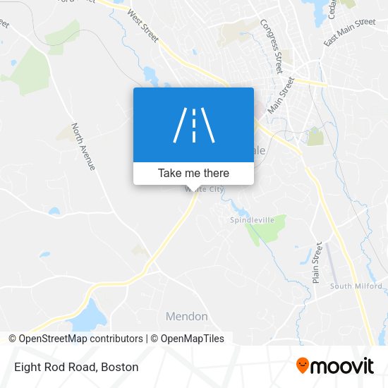 Mapa de Eight Rod Road