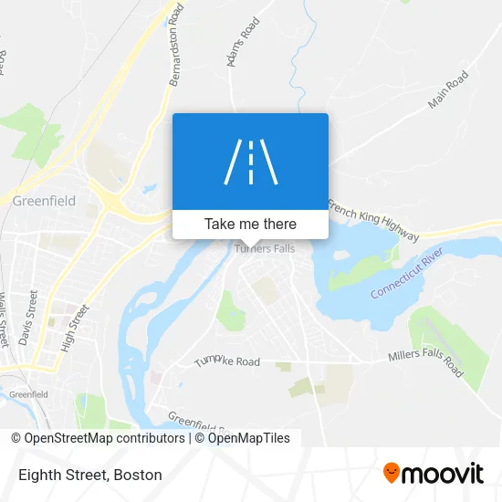 Eighth Street map