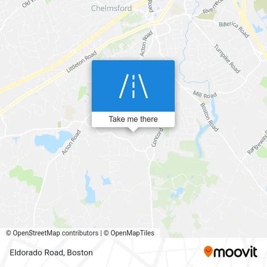 Eldorado Road map