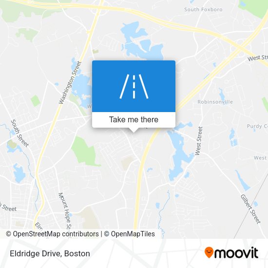 Mapa de Eldridge Drive