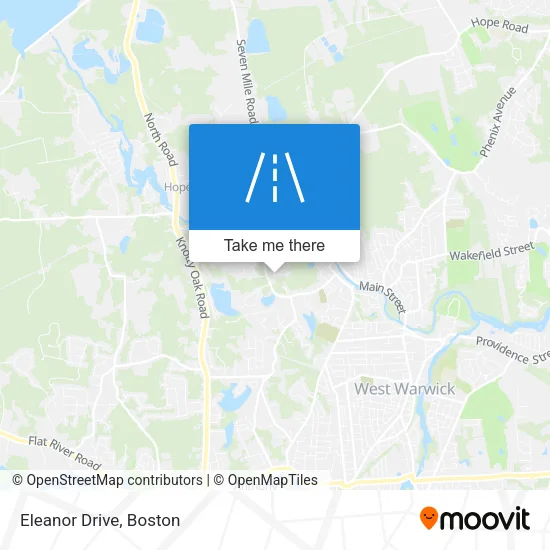 Eleanor Drive map