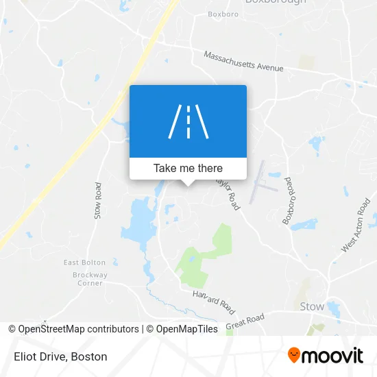 Eliot Drive map