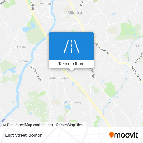 Eliot Street map