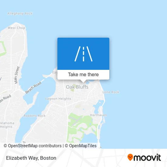 Elizabeth Way map