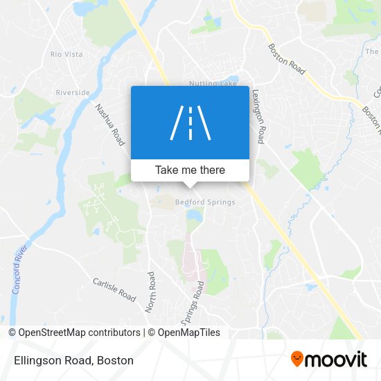 Ellingson Road map