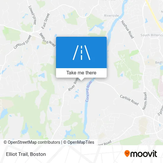 Elliot Trail map