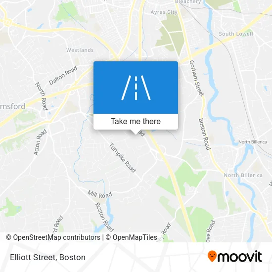 Elliott Street map