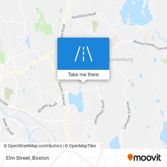 Elm Street map