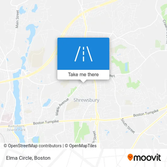 Elma Circle map