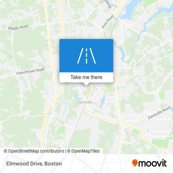 Mapa de Elmwood Drive