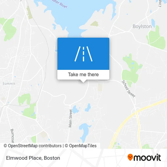 Elmwood Place map
