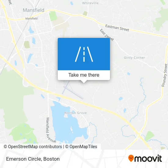 Emerson Circle map