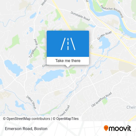 Mapa de Emerson Road