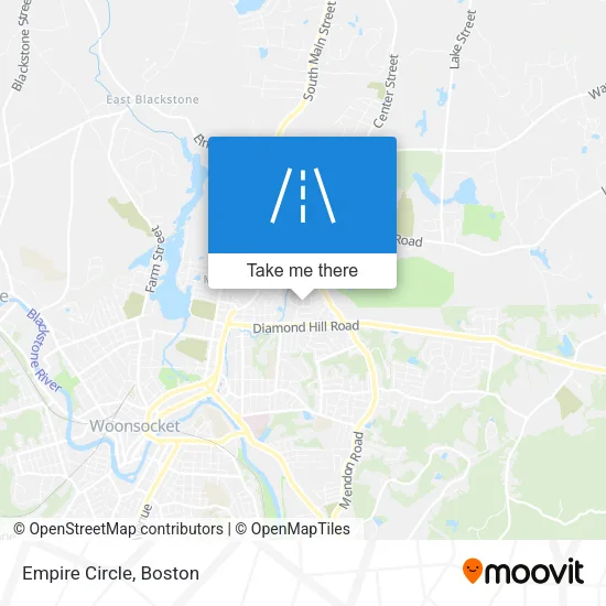 Empire Circle map
