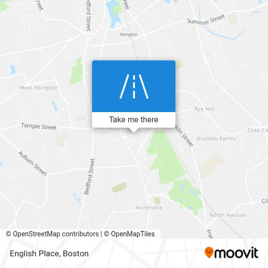 English Place map
