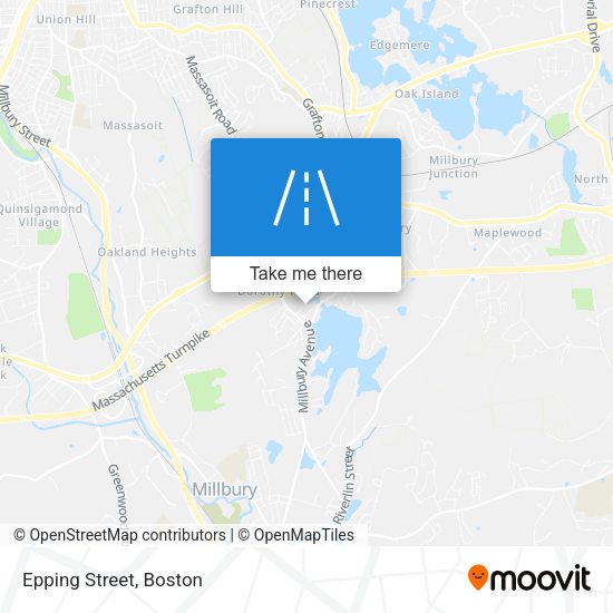 Epping Street map