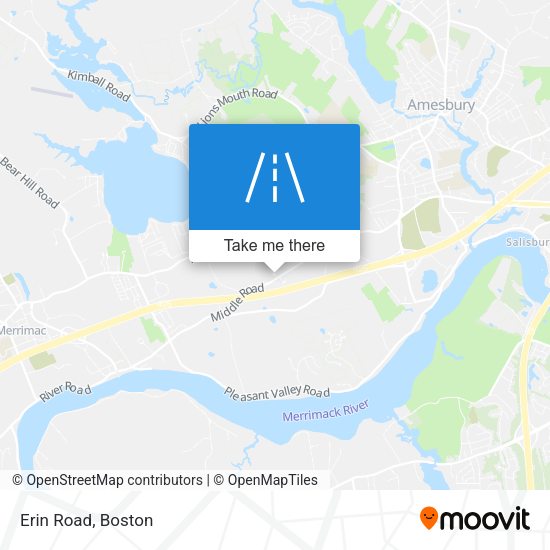 Mapa de Erin Road