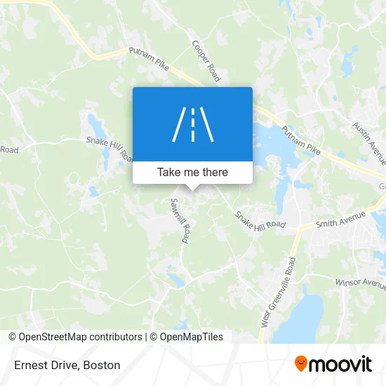 Ernest Drive map