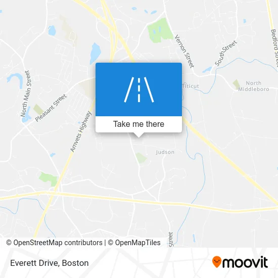 Everett Drive map