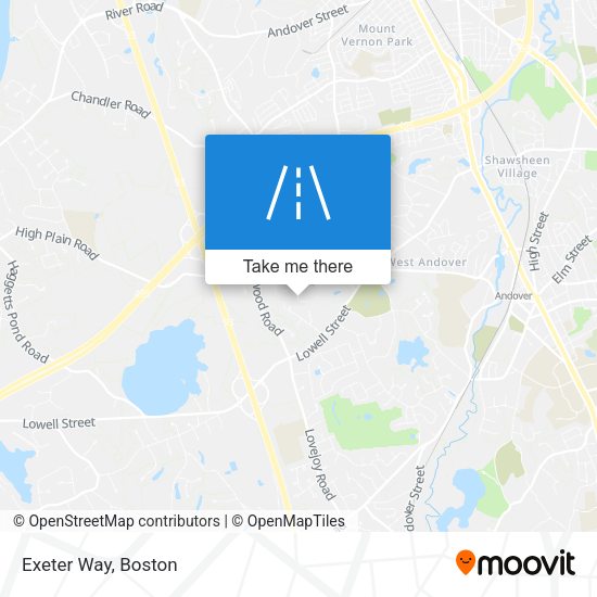 Exeter Way map