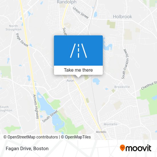 Fagan Drive map