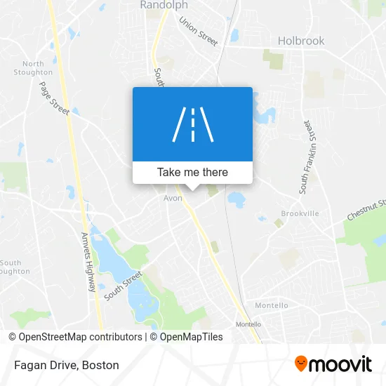 Fagan Drive map