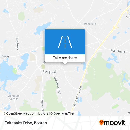 Mapa de Fairbanks Drive