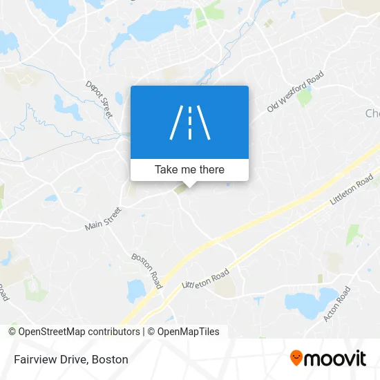 Fairview Drive map
