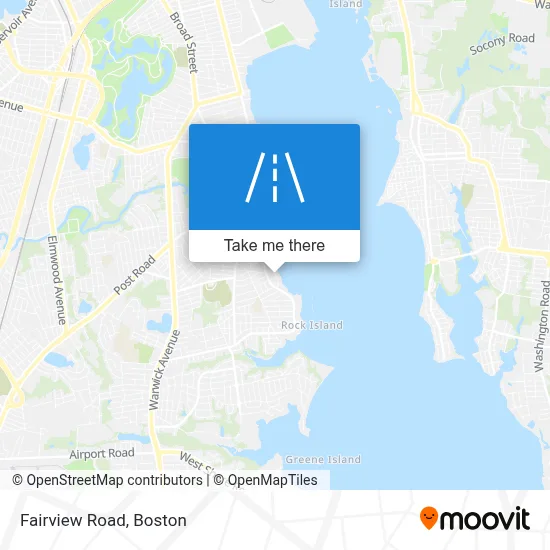 Fairview Road map