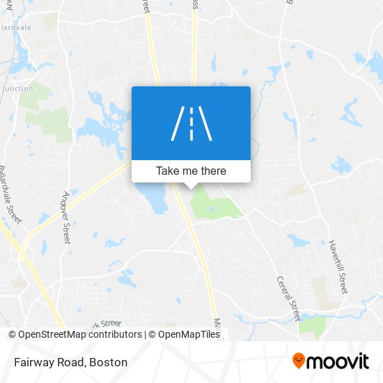 Mapa de Fairway Road