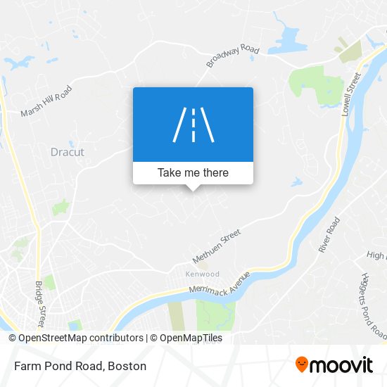 Farm Pond Road map