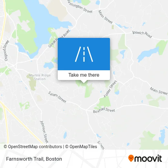 Farnsworth Trail map