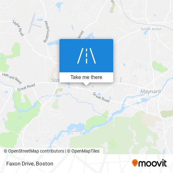 Faxon Drive map