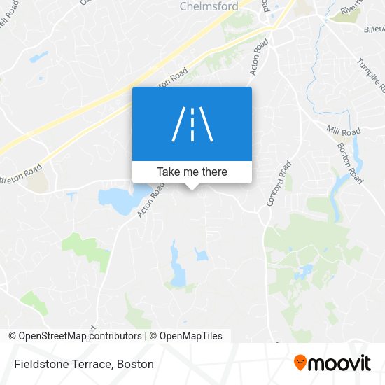 Mapa de Fieldstone Terrace