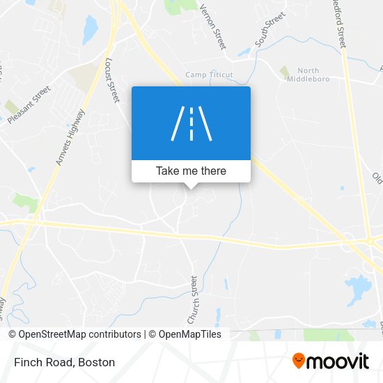 Mapa de Finch Road
