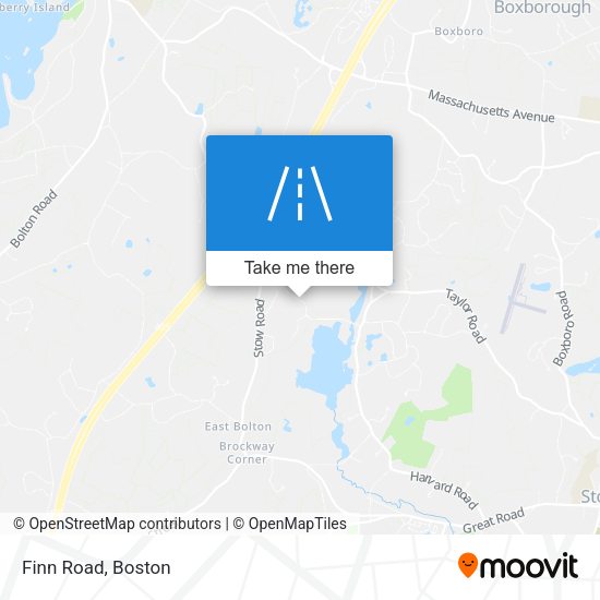 Mapa de Finn Road