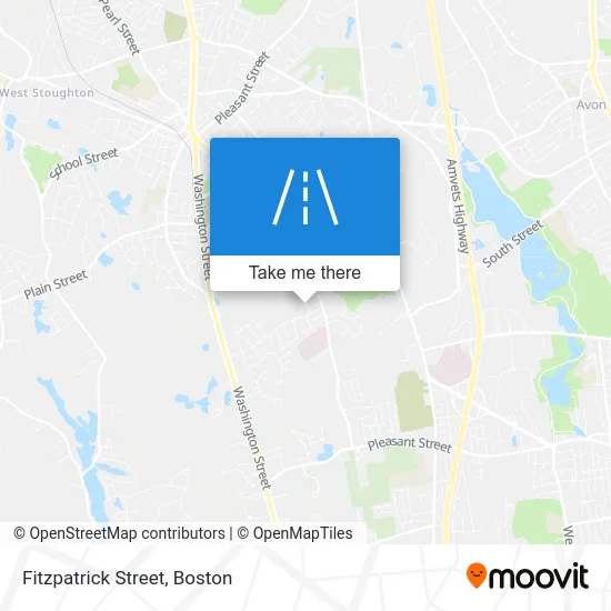 Fitzpatrick Street map