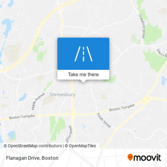 Flanagan Drive map