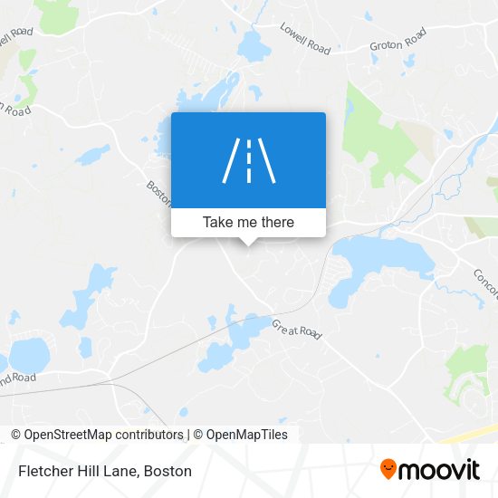 Mapa de Fletcher Hill Lane